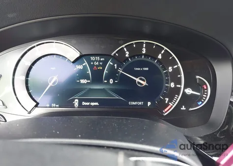 2018 BMW 540I из США, поврежденный, VIN WBAJE5C51JWA98514